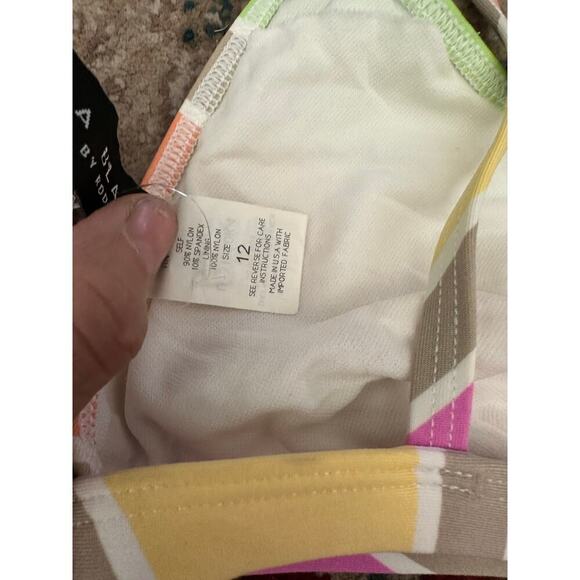 La Blanca Women's Multicolor Bikini Top & Bikini Bottom Size 12 - Picture 4 of 6